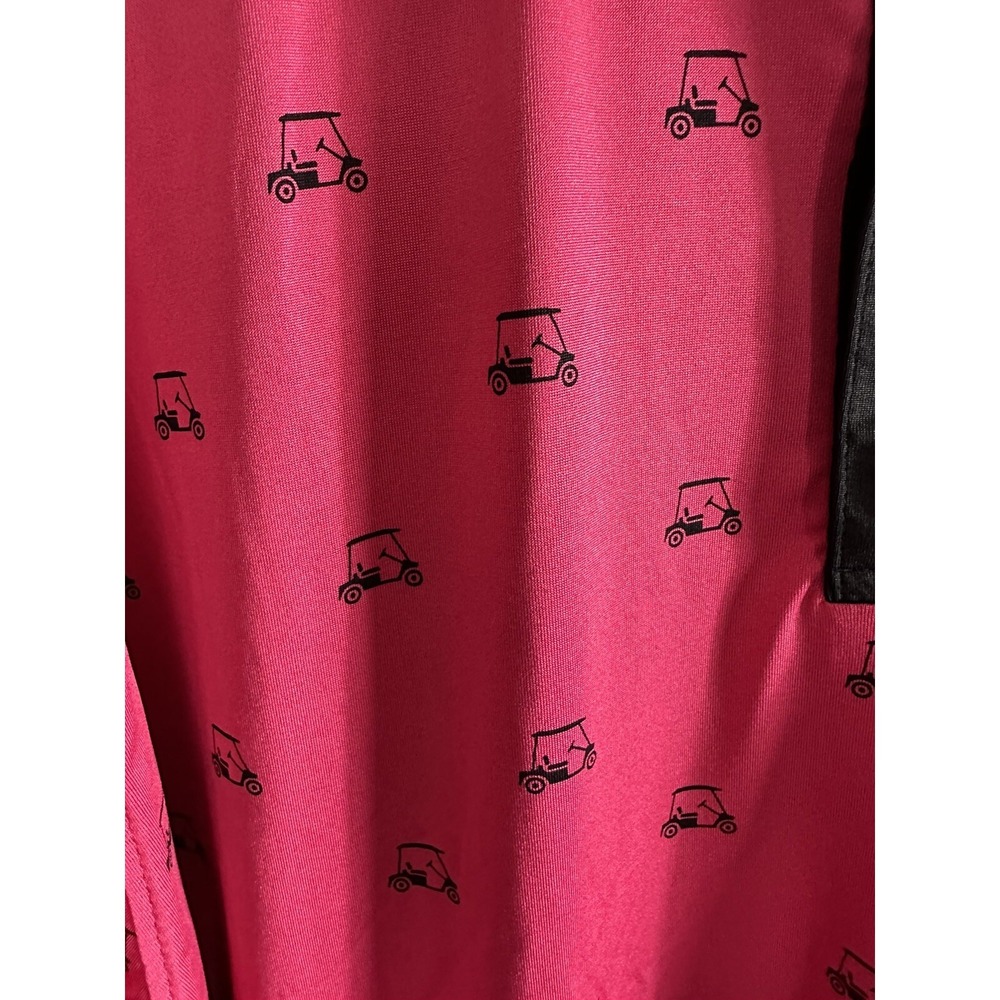 KENNETH COLE GOLF Polo Shirt Mens 2XL Pink Premium UPF Stretch Short Sleeve New - Picture 6 of 10
